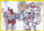 Portraits group Starscream Jetfire